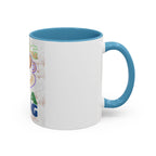 Hug In A Mug Accent Coffee Mug — Cute Latte Art Gift for Coffee Lovers