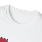 Patriotic LOVE T-Shirt USA Flag Donut & Flip-Flop Fourth of July Tee