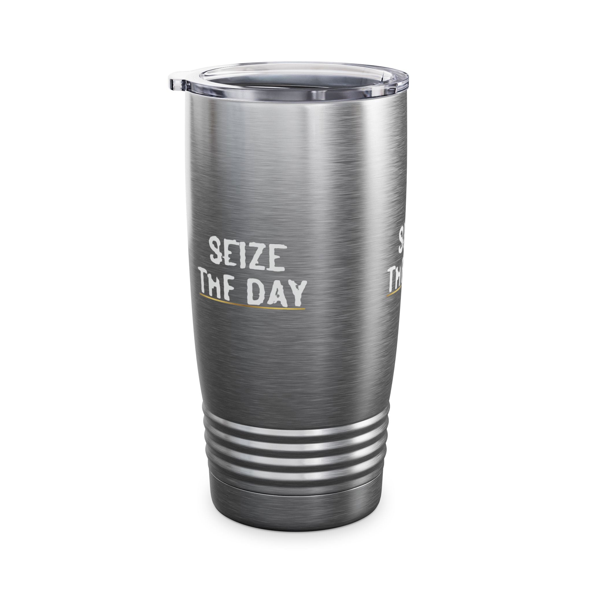Seize The Day 20oz Stainless Tumbler Insulated Travel Cup