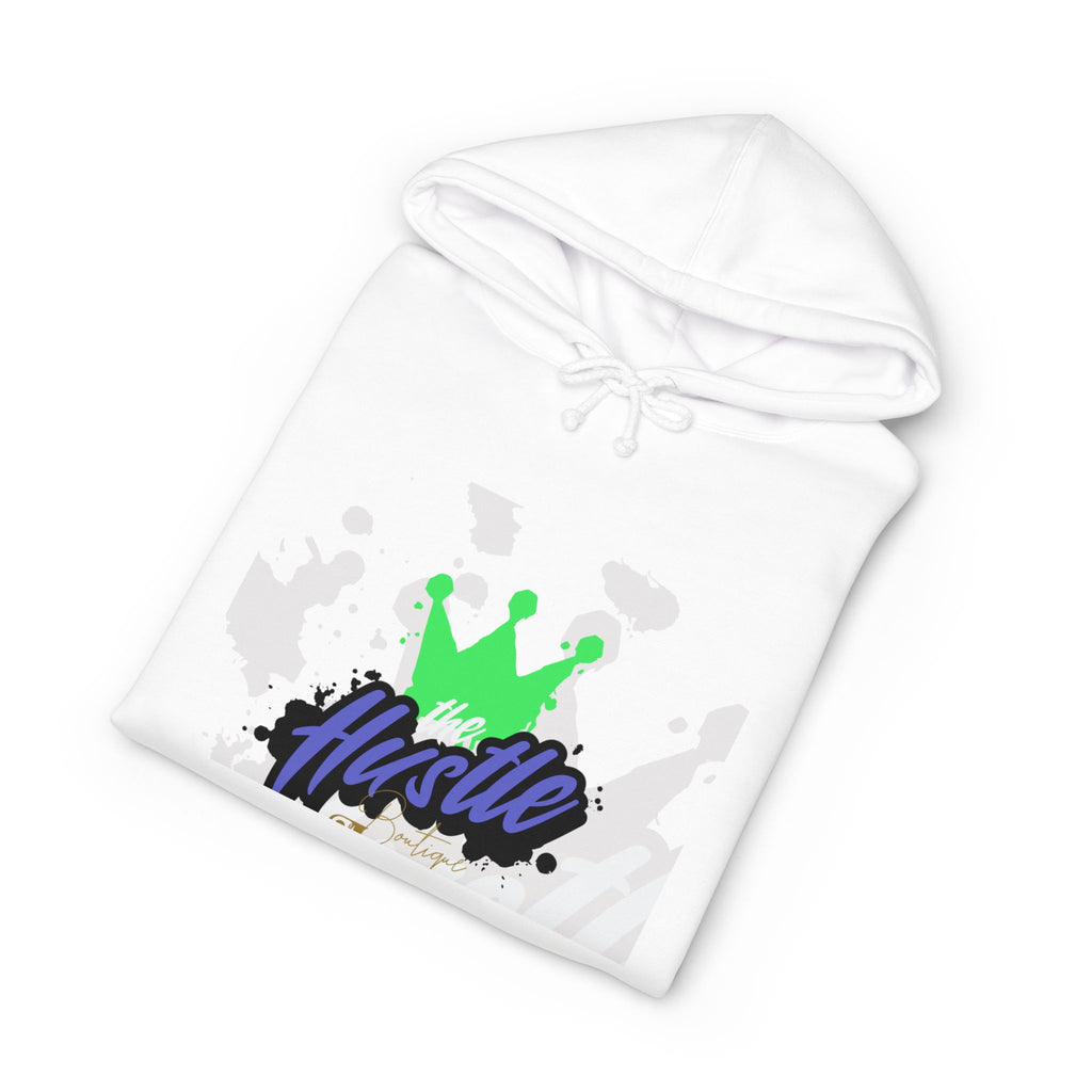 Hustle Crown Hoodie — Winged Cross Graphic Pullover