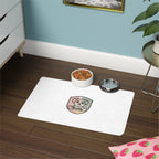 Pet Food Mat Personalized "Buddy" Dog Feeding Mat (12x18)