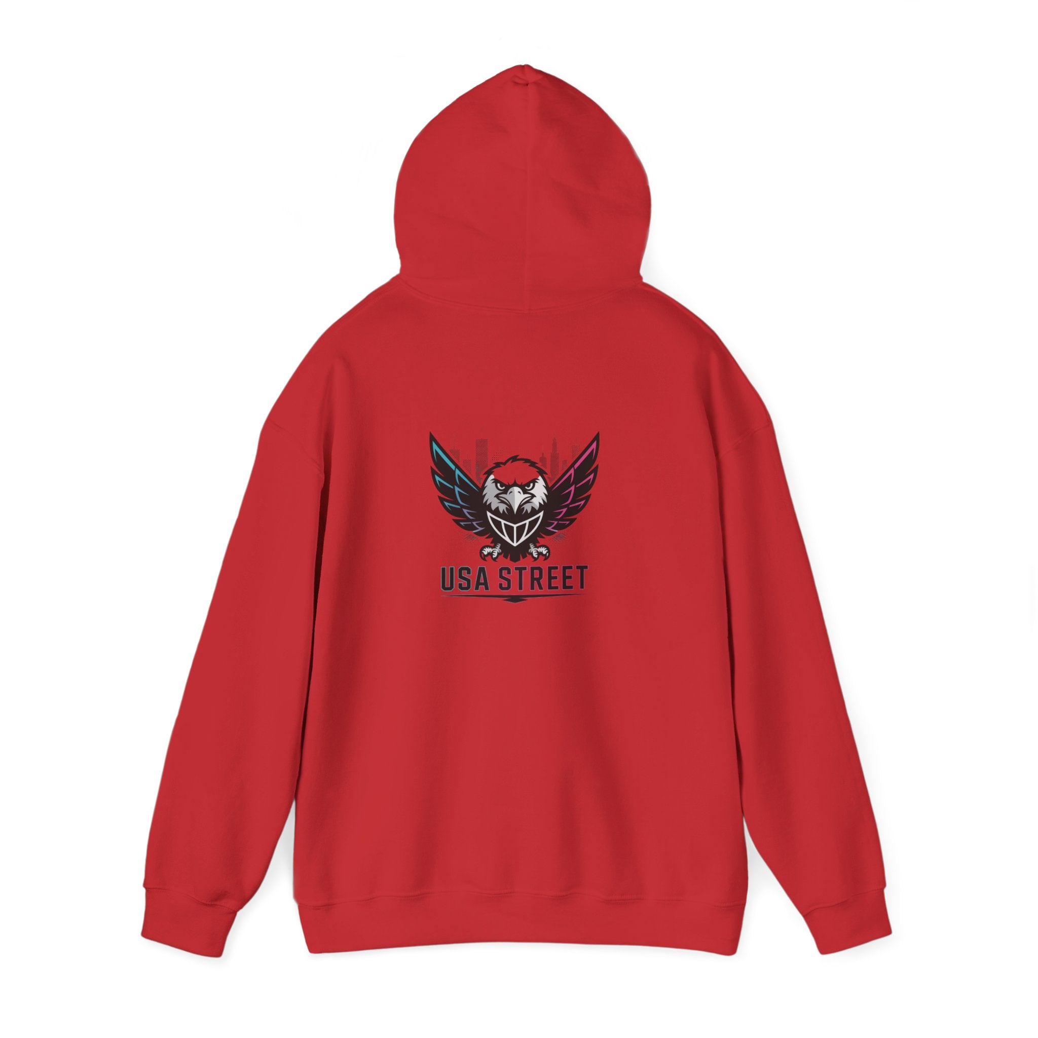 Patriotic Eagle Hoodie USA Street Graphic Hoodie