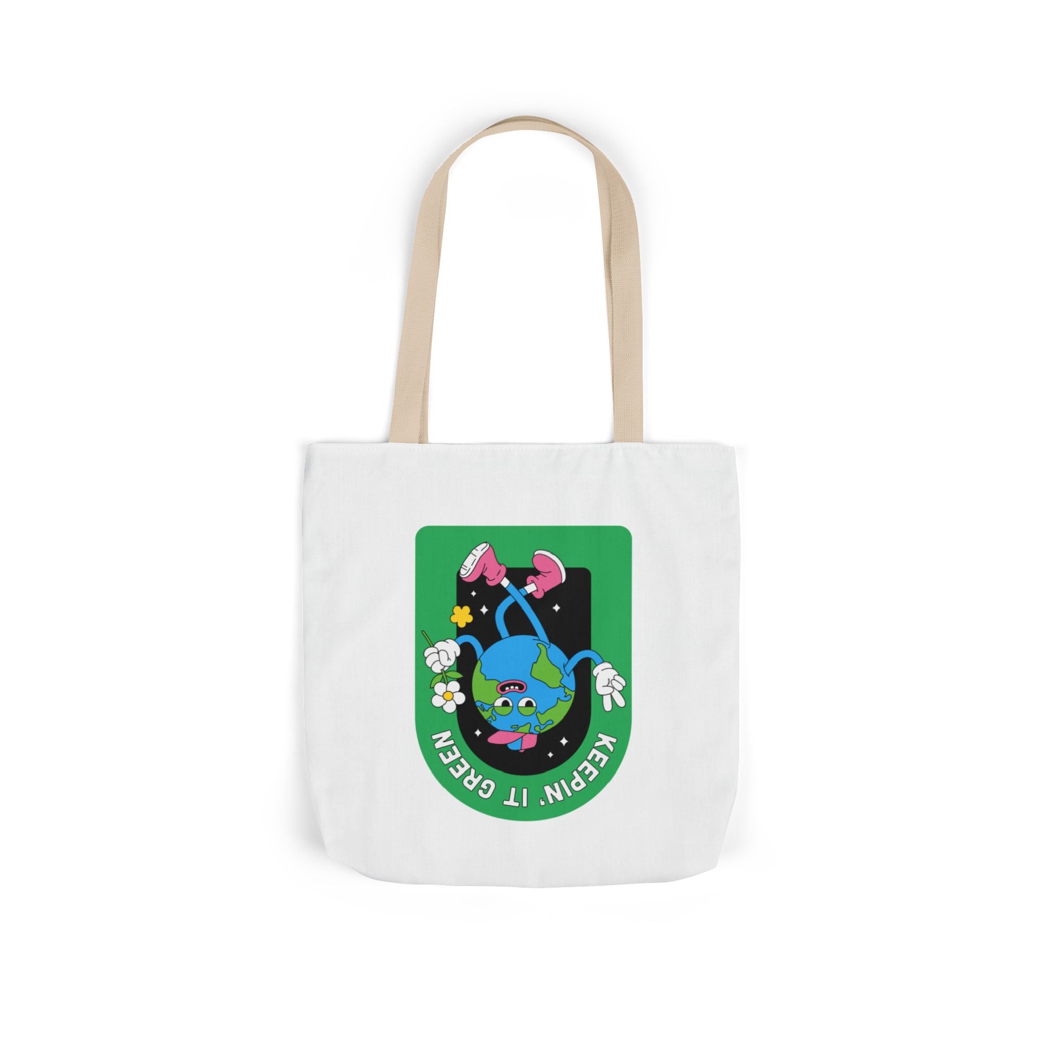 Tote Bag Canvas Tote, Inspirational Reusable Shopper