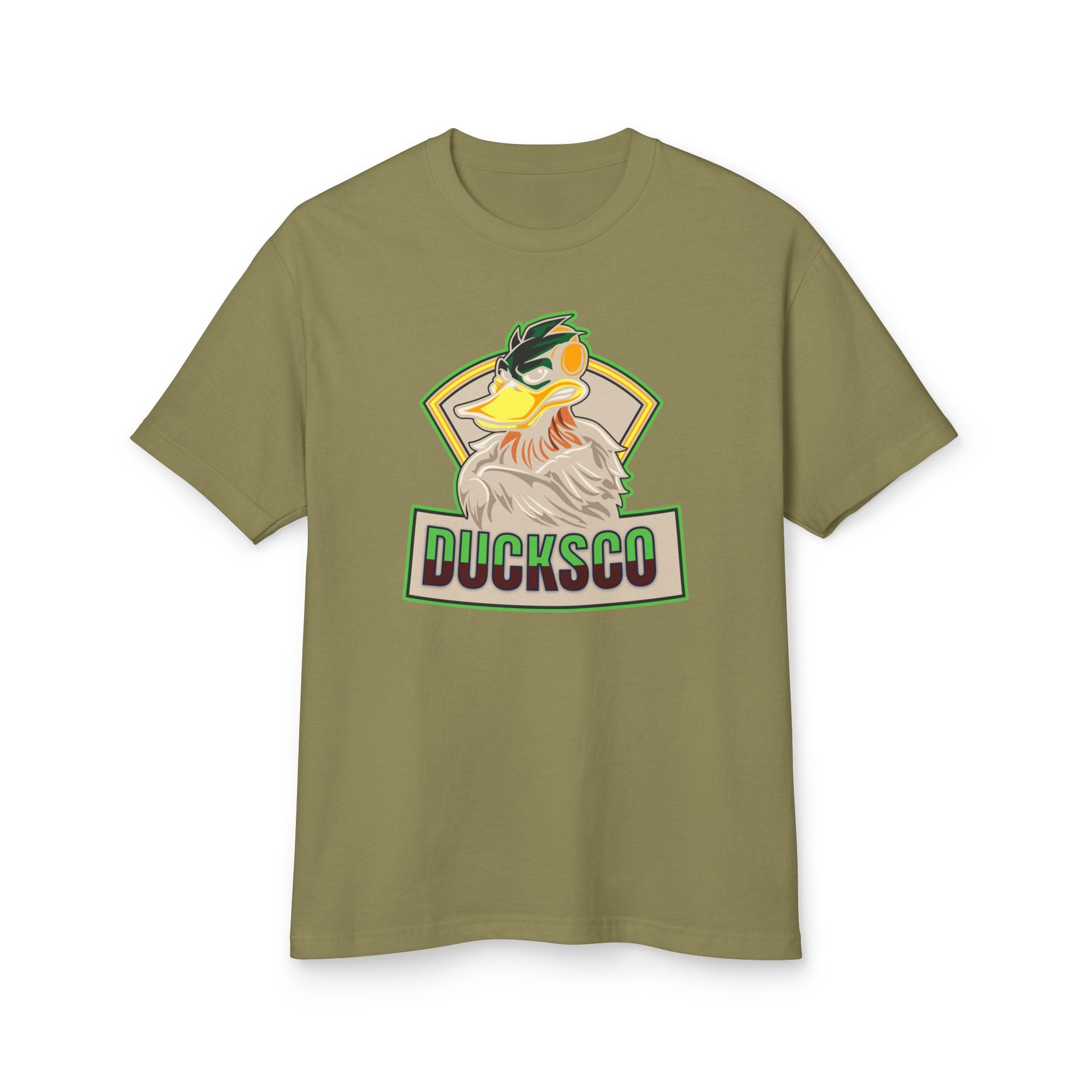 DuckSCO Retro Mascot T-Shirt — Vintage Duck Logo Tee