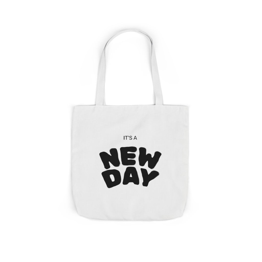 Tote Bag Canvas Tote, Inspirational Reusable Shopper