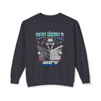 Pawdul Hot Design Leichtes Sweatshirt mit Rundhalsausschnitt – Niedliches Pfotenabdruck-Motiv 
