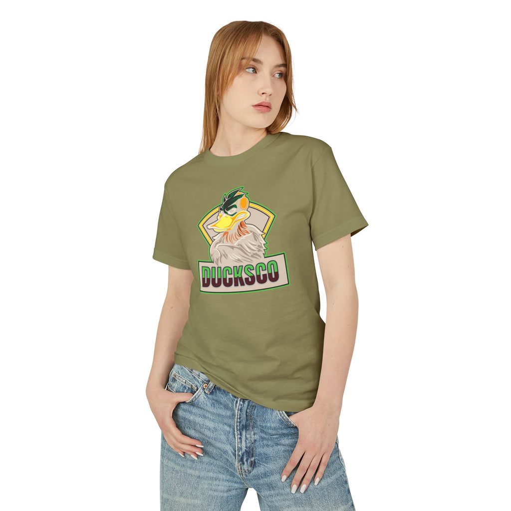 DuckSCO Retro Mascot T-Shirt — Vintage Duck Logo Tee