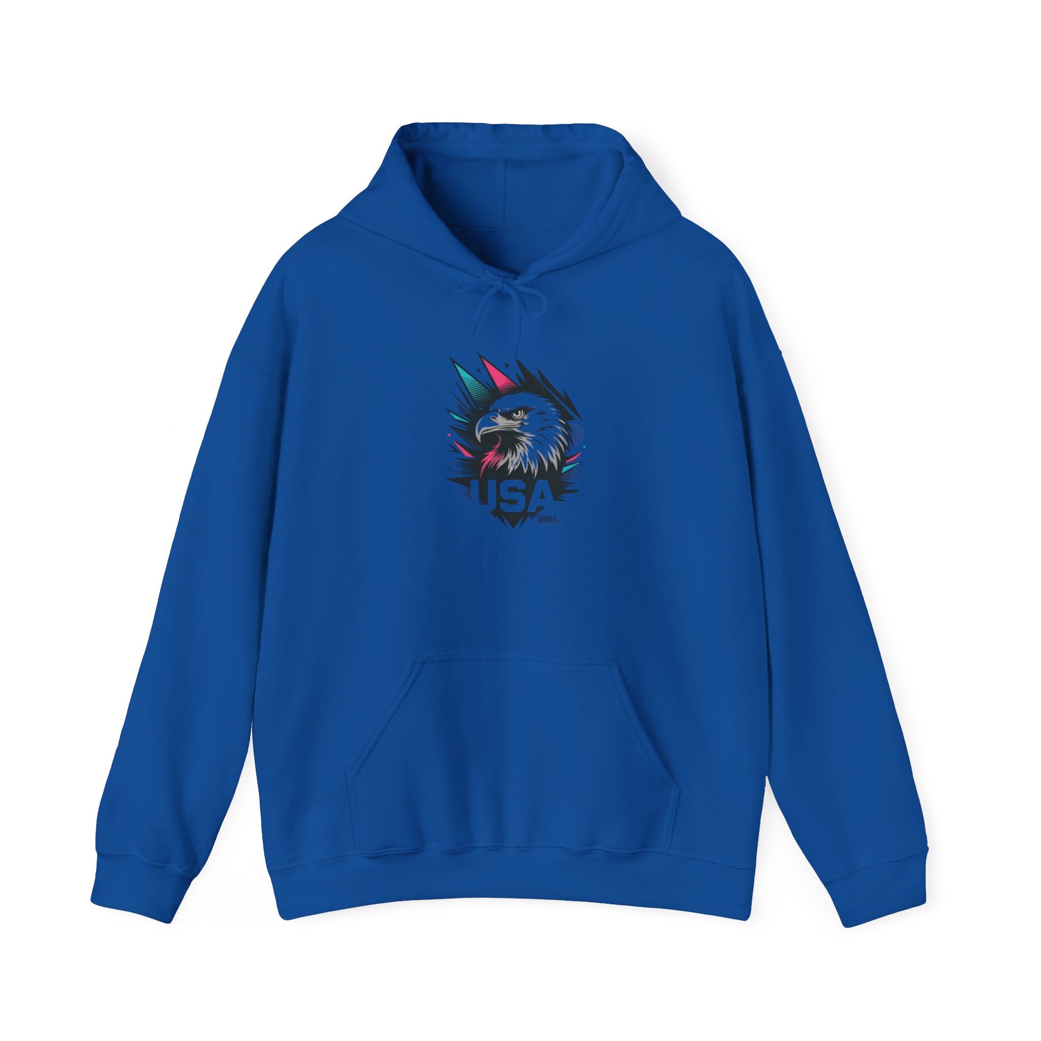 Patriotic Eagle Hoodie USA Street Graphic Hoodie