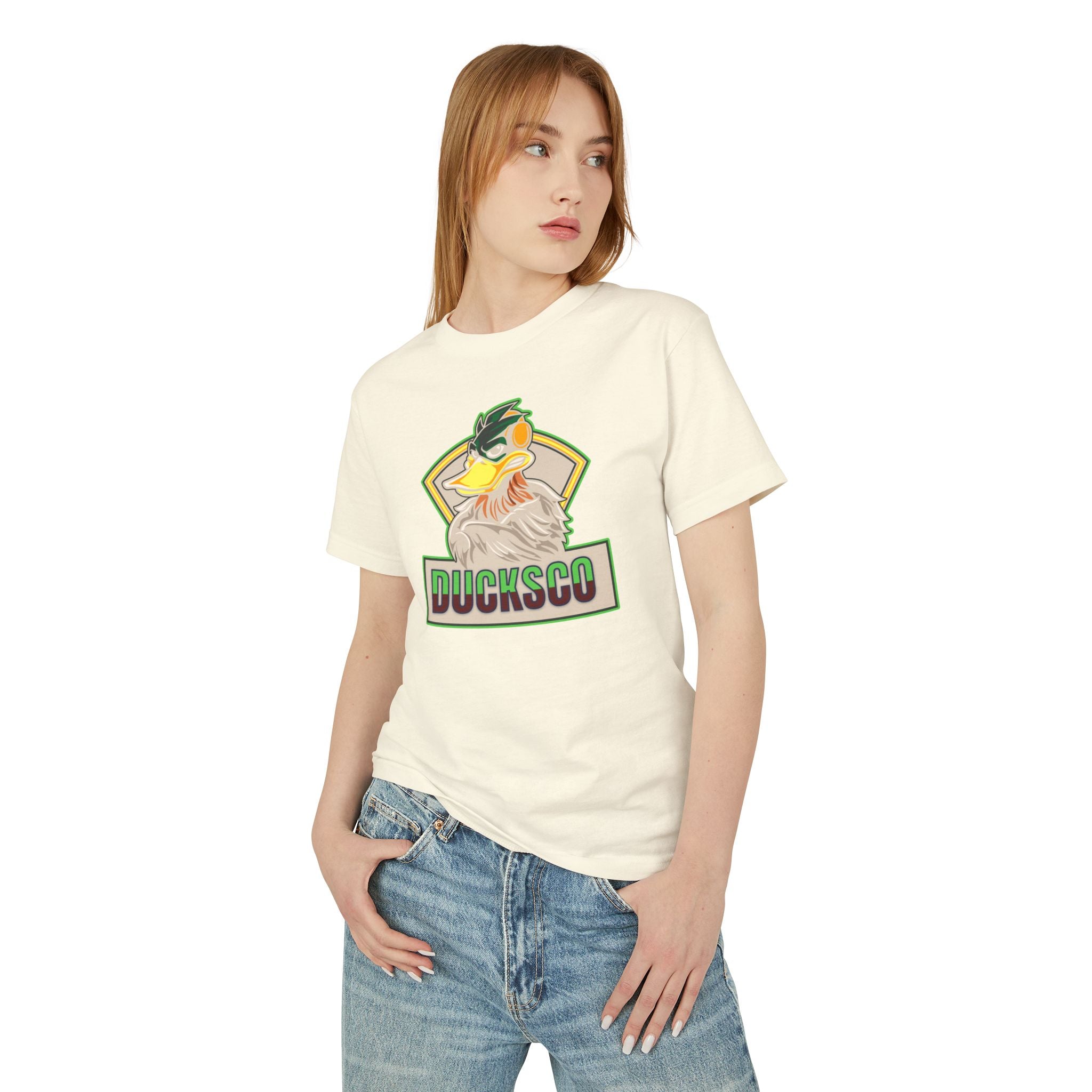 DuckSCO Retro Mascot T-Shirt — Vintage Duck Logo Tee