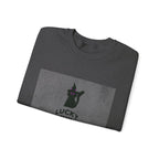 Lucky Ink Tattoo Studio Crewneck Sweatshirt — Black Cat Logo Tee
