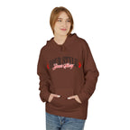 Hoodie featuring 'Your Style' graphic design in brown, designed for comfort and casual fashion.