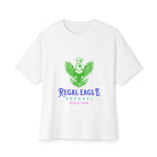Regal Eagle Apparel Tee — Vintage Green Crest Logo Boxy T-Shirt