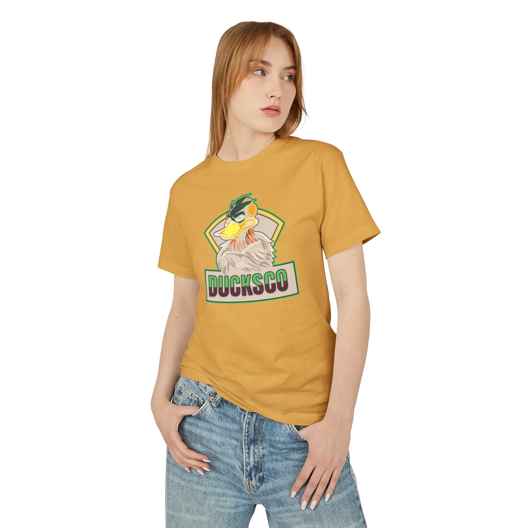 DuckSCO Retro Mascot T-Shirt — Vintage Duck Logo Tee