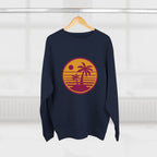 Retro Palm Sunset Crewneck Sweatshirt
