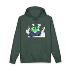 Hustle Crown Hoodie — Winged Cross Graphic Pullover