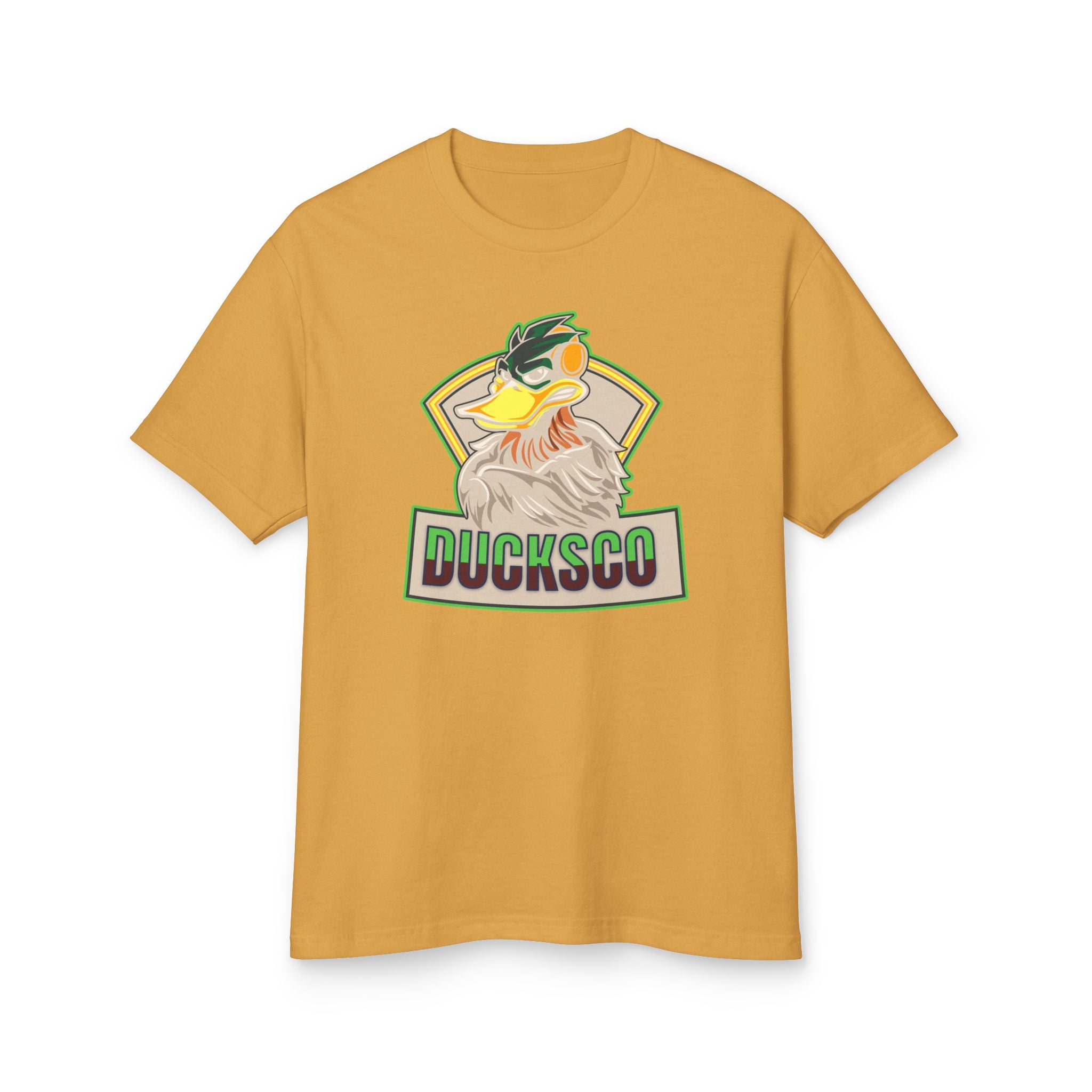DuckSCO Retro Mascot T-Shirt — Vintage Duck Logo Tee
