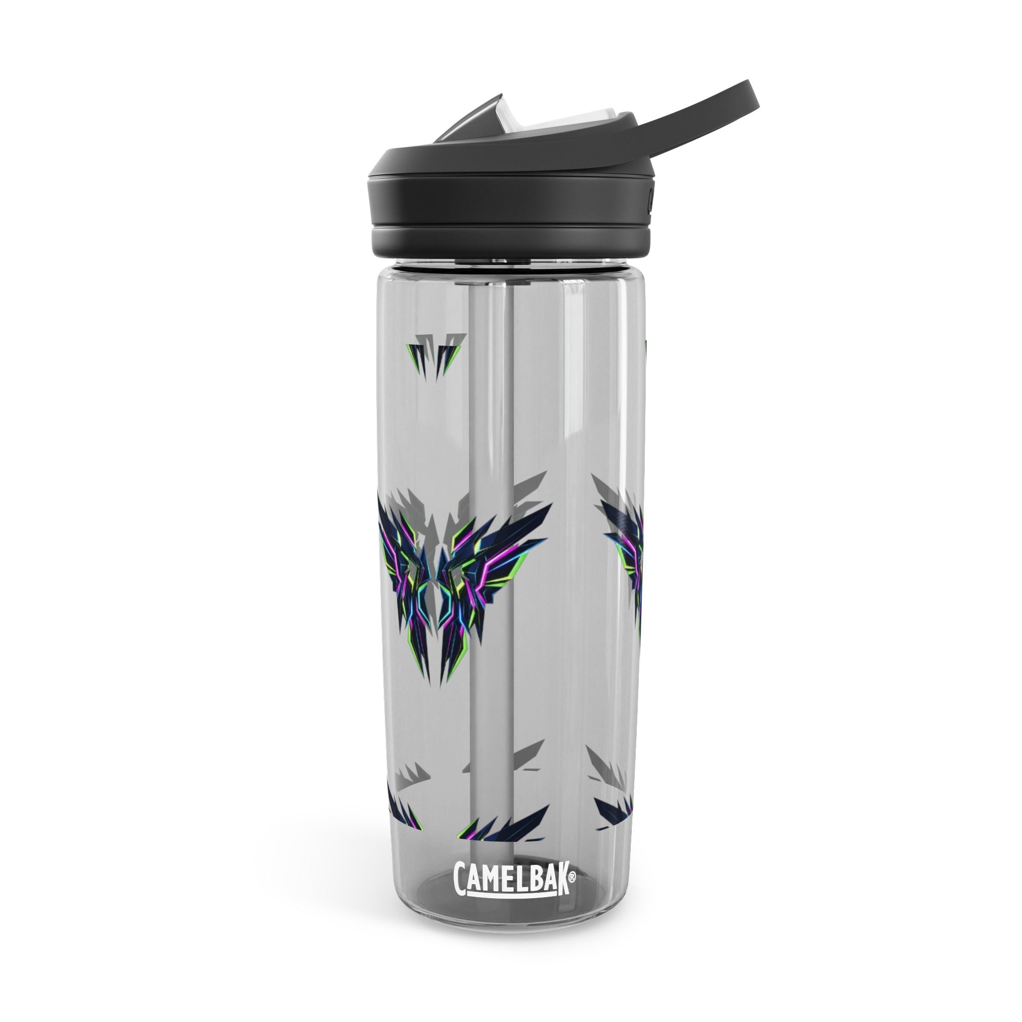 Geometric Neon Moth Water Bottle CamelBak Eddy 20/25oz