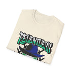 Relentless Skull T-Shirt – Green Skull with Hat & Snake Graphic