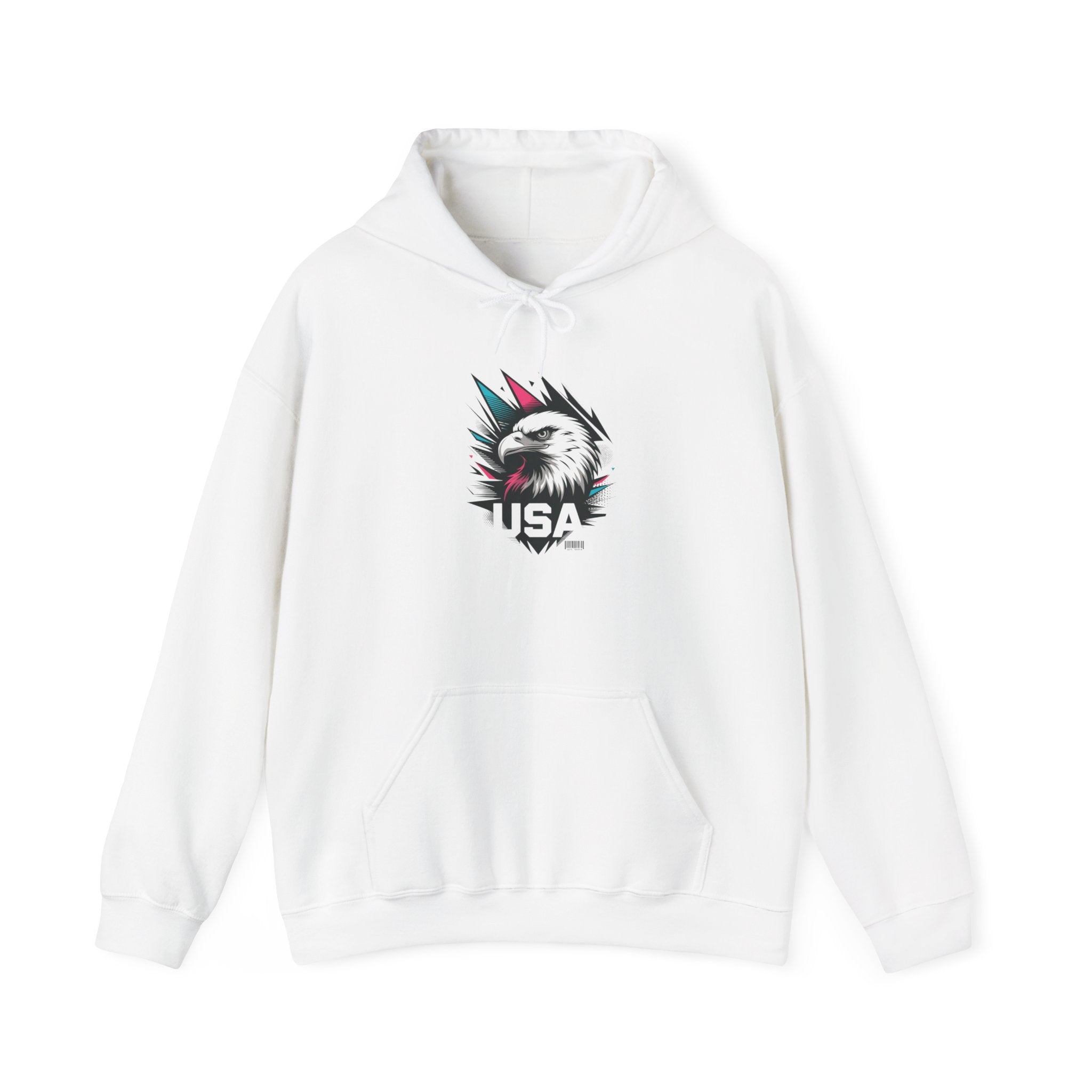 Patriotic Eagle Hoodie USA Street Graphic Hoodie