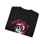 Skull Flames Tee — 'Madness' Graphic Cotton T-Shirt