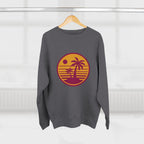 Retro Palm Sunset Crewneck Sweatshirt