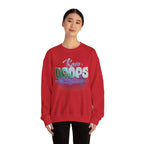 Rain Drops Crewneck Sweatshirt – Pastel Watercolor Raindrop