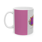 Fall Vibes Ceramic Mug — Autumn Floral Coffee Cup (11oz & 15oz)