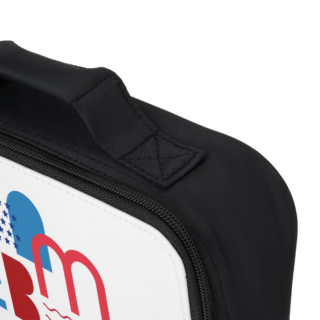 Lunch Bag  Modern Patriotic 'America' Graphic Insulated Lunch Tote