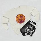 Retro Palm Sunset Crewneck Sweatshirt