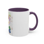 Hug In A Mug Accent Coffee Mug — Cute Latte Art Gift for Coffee Lovers