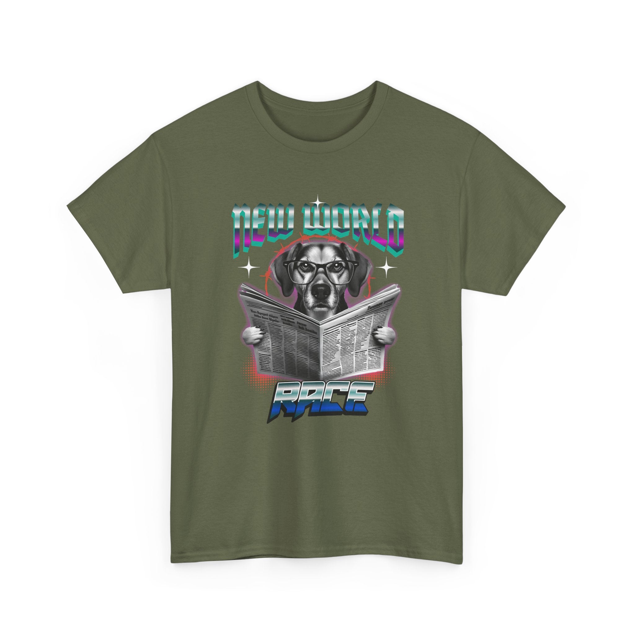 New World News Dog T-Shirt