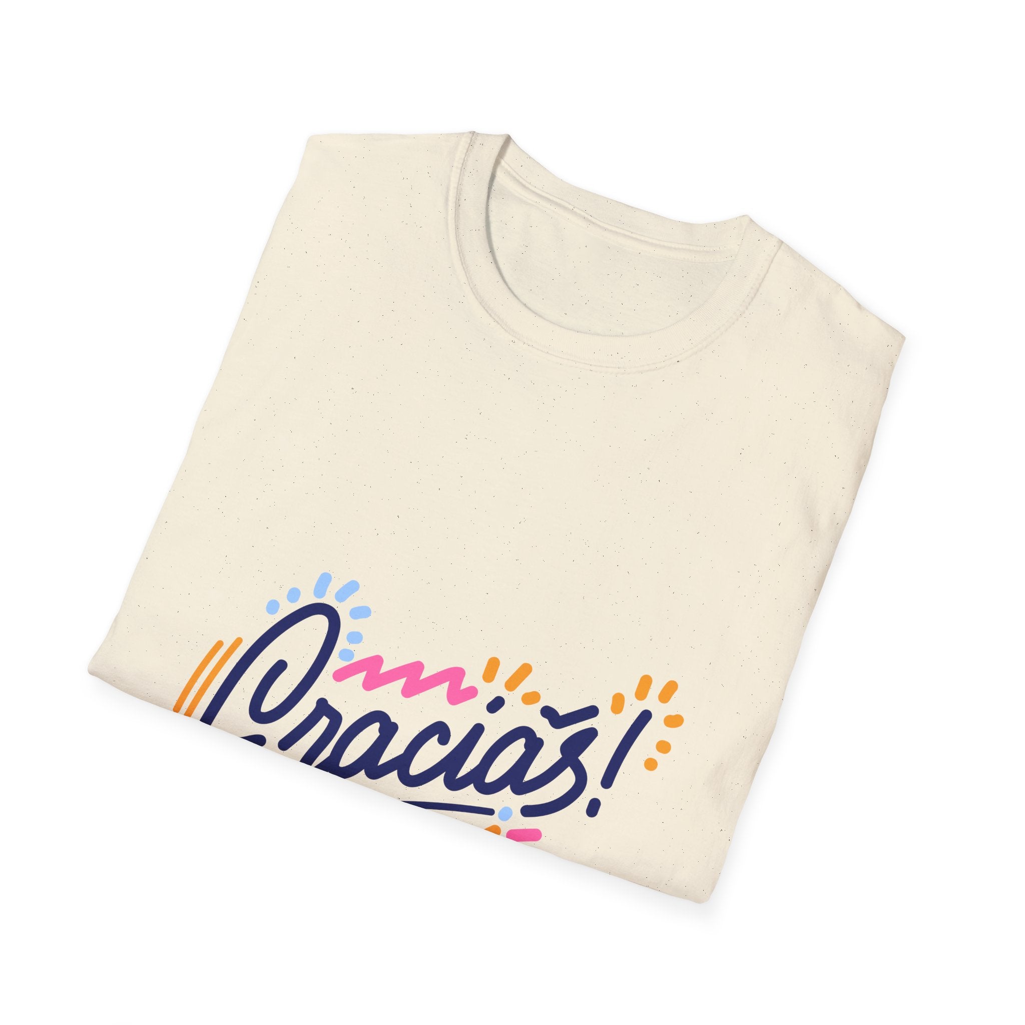 Gracias T-Shirt Colorful Handlettered Thank You Tee