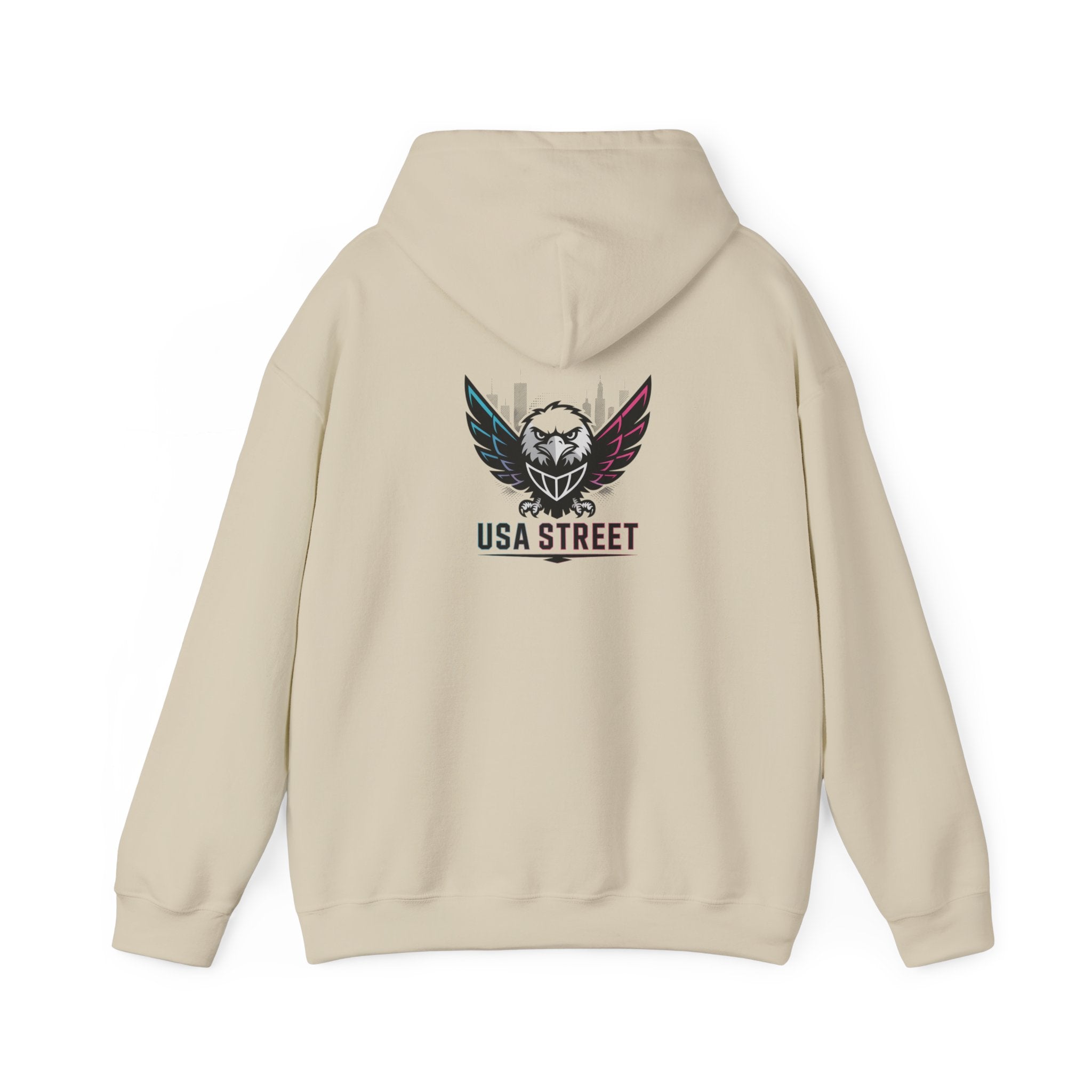 Patriotic Eagle Hoodie USA Street Graphic Hoodie