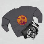 Retro Palm Sunset Crewneck Sweatshirt