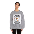 Dog Lover Sweatshirt - “I Work Hard So My Dog Can Have a Better Life” Cute Corgi Crewneck