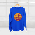 Retro Palm Sunset Crewneck Sweatshirt