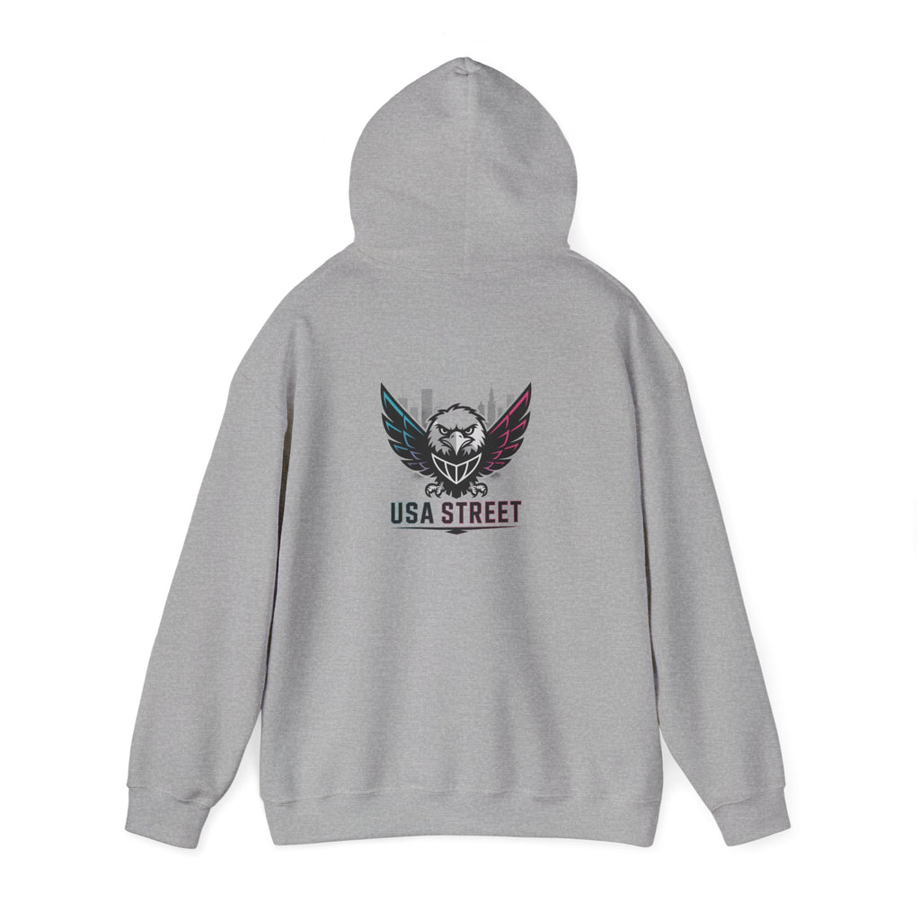 Patriotic Eagle Hoodie USA Street Graphic Hoodie