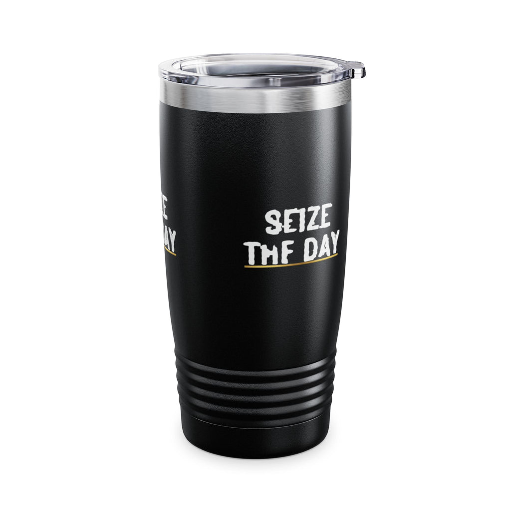 Seize The Day 20oz Stainless Tumbler Insulated Travel Cup
