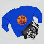 Retro Palm Sunset Crewneck Sweatshirt