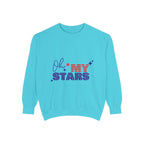 Oh My Stars Sweatshirt Patriotic USA Flag Graphic