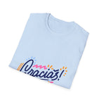 Gracias T-Shirt Colorful Handlettered Thank You Tee