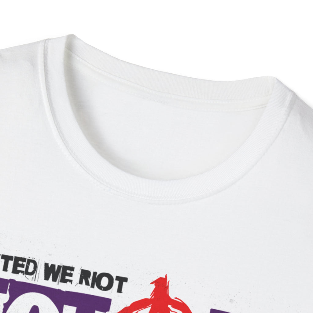 Total Riot Graphic T-Shirt — "United We Riot" Punk Anarchy Tee