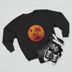 Retro Palm Sunset Crewneck Sweatshirt