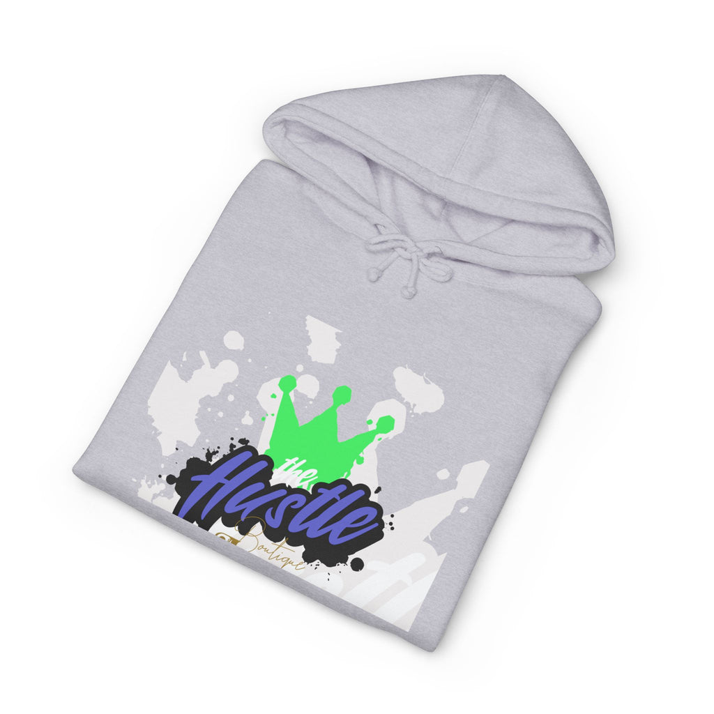 Hustle Crown Hoodie — Winged Cross Graphic Pullover