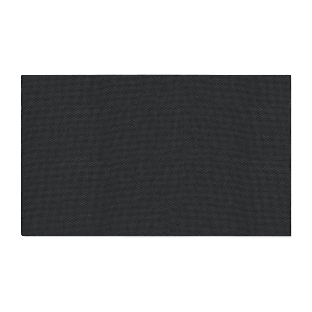 Abstract Teal & Gold Heavy-Duty Floor Mat Durable Entryway Rug