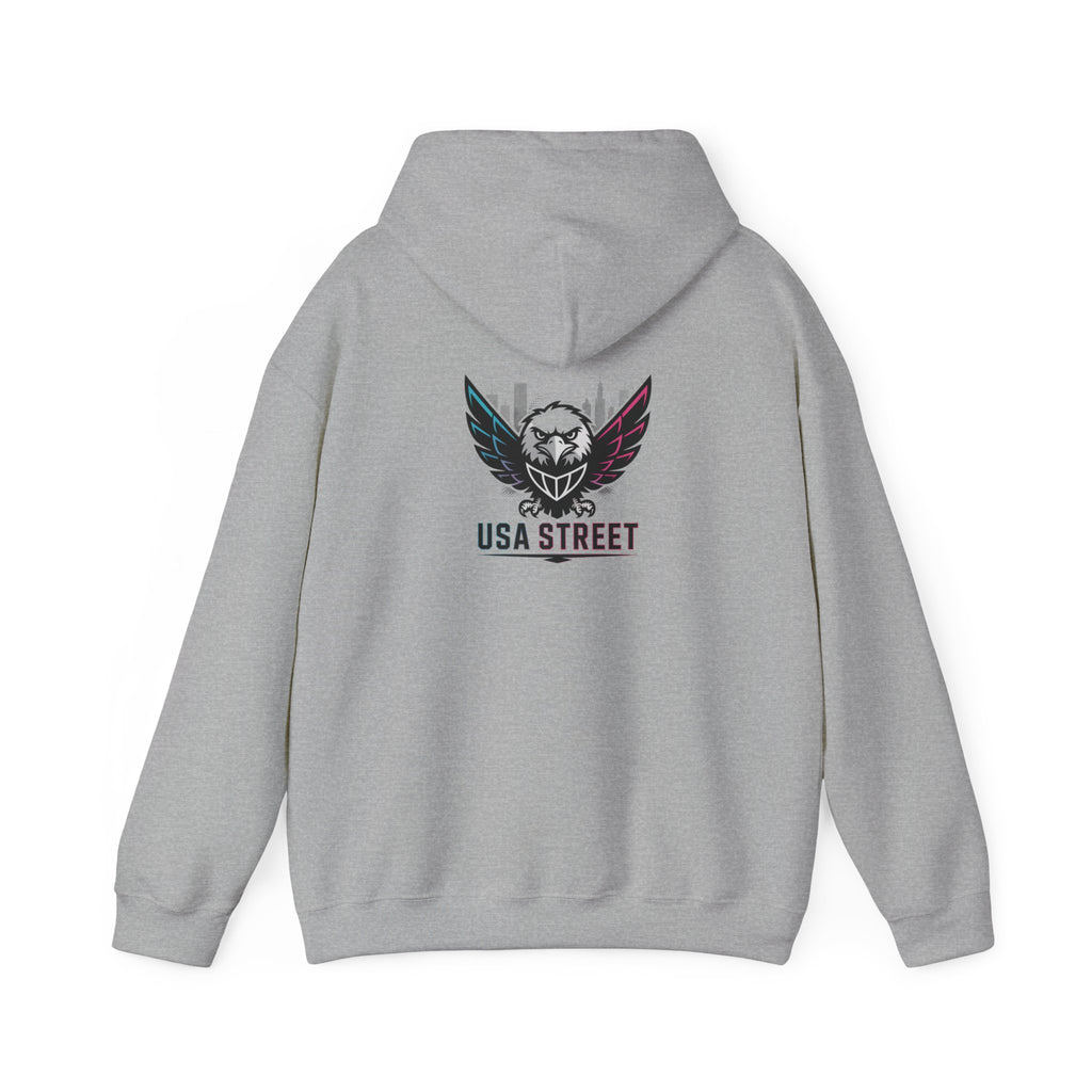 Patriotic Eagle Hoodie USA Street Graphic Hoodie