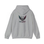 Patriotic Eagle Hoodie USA Street Graphic Hoodie