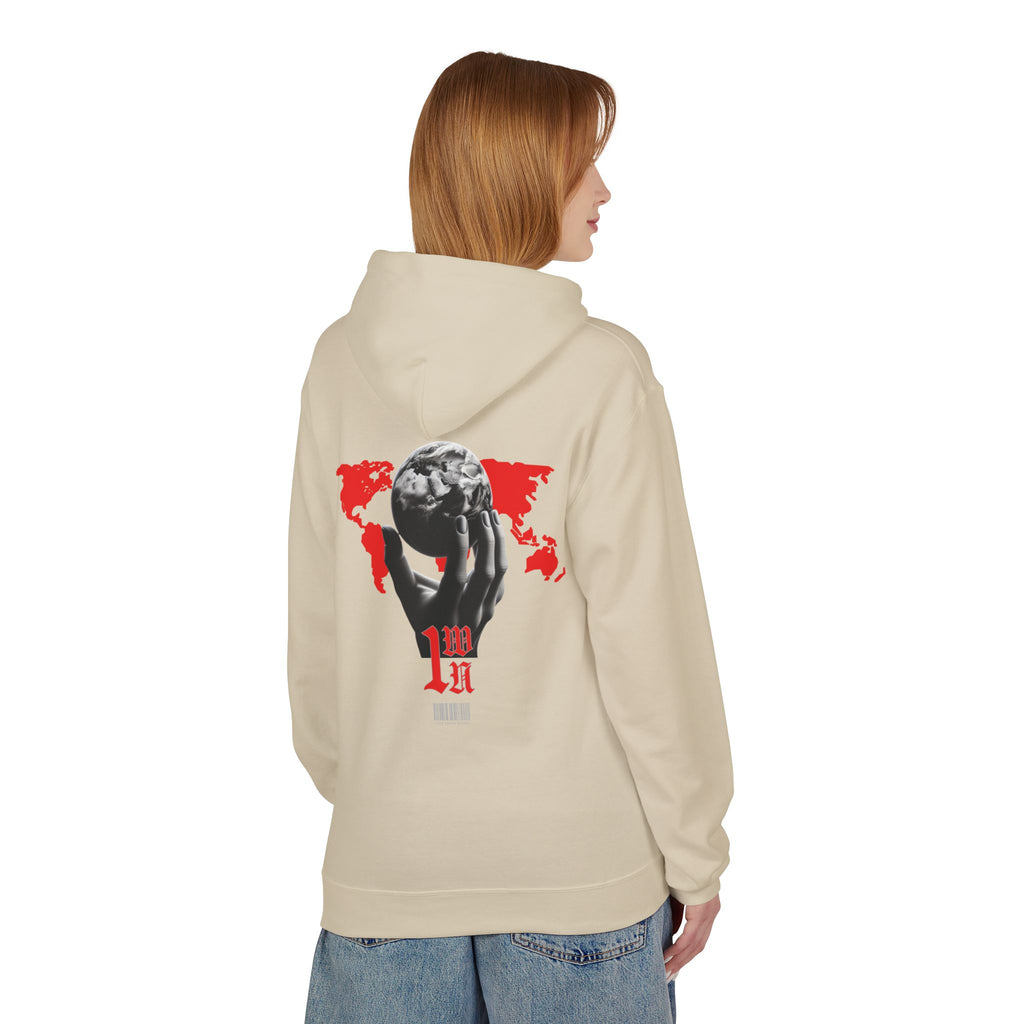 World Hold Graphic HoodieWorld Hold Graphic Hoodie