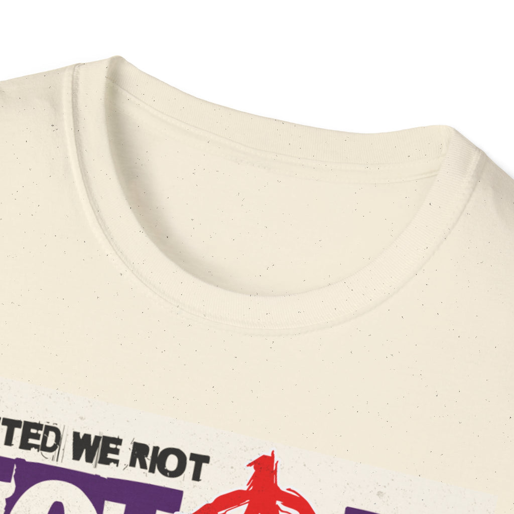 Total Riot Graphic T-Shirt — "United We Riot" Punk Anarchy Tee