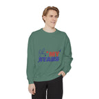 Oh My Stars Sweatshirt Patriotic USA Flag Graphic